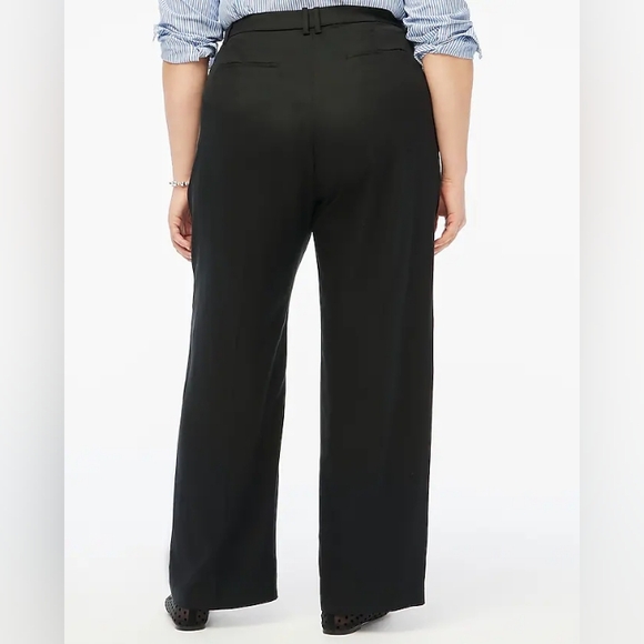 J.CREW drapey twill pleated dress pants PLUS size 20  🆕 - Picture 3 of 10